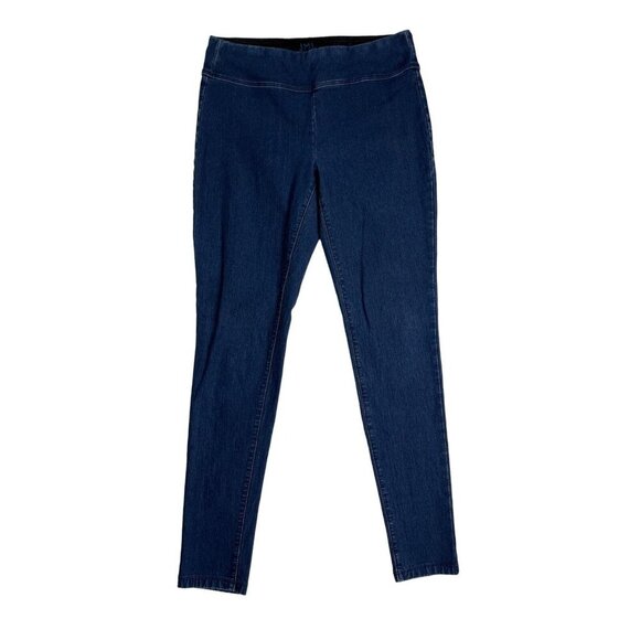 J. McLaughlin Pants - J McLaughlin Denim Pull-On Leggings Size Medium Stretchy Comfort Waistband Blue